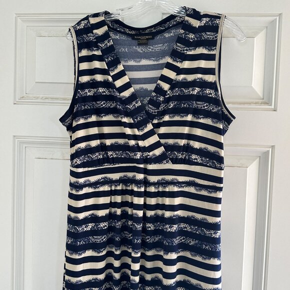 Susan Lawrence Women Polyester Spandex Dress Size 1X - Picture 6 of 7